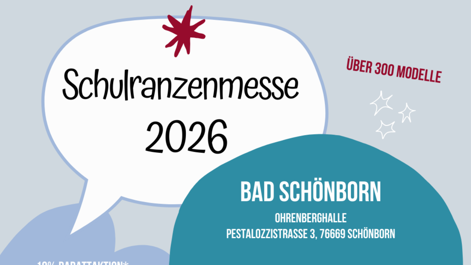 Schulranzenmesse Bad Schönborn 2026 - Professionelle Schulranzen-Beratung in der Ohrenberghalle